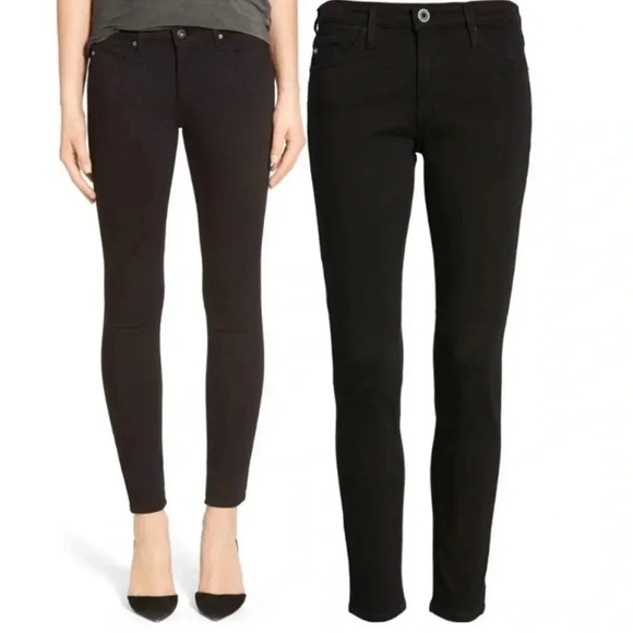 AG Adriano Goldschmied The Legging in Black - Picture 1 of 9